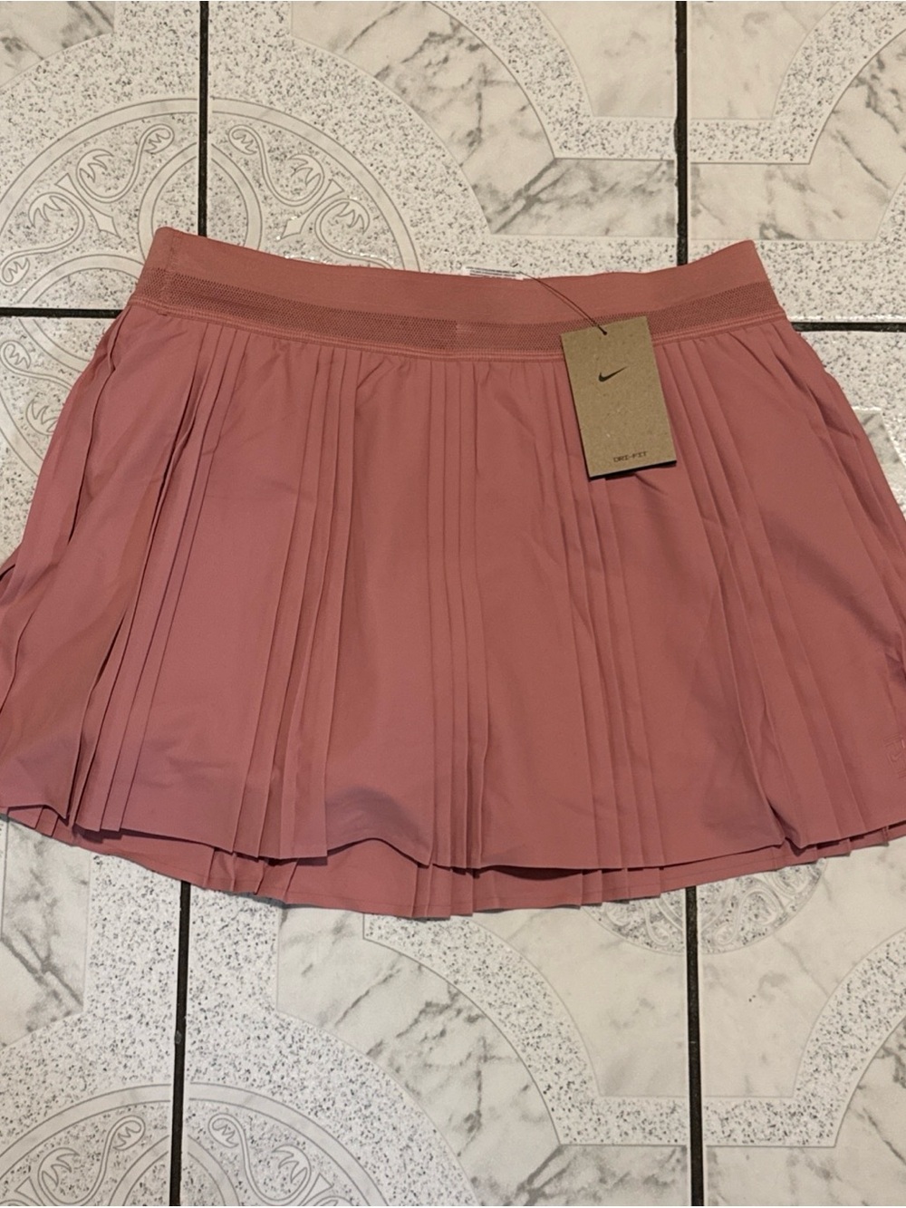 New Nike Court Advantage Dri-FIT Tennis Skirt Pink Women's Size Large FZ6512-618